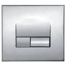 Plaque de commande SMART 218 x 195 x 48 mm, double volume, chromé brillant Réf. 31191210