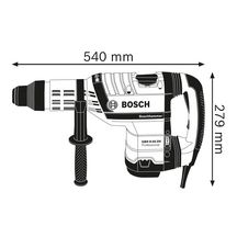 Perforateur Bosch SDS-max GBH 8-45 DV Professional : puissance de 1500 W, puissance de frappe de 12,5 J, vibrations réduites Réf.0611265000