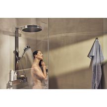 Colonne de douche 360  Rainfinity 1jet avec mitigeur thermostatique ShowerTablet 350 Chromé Réf. 26853000