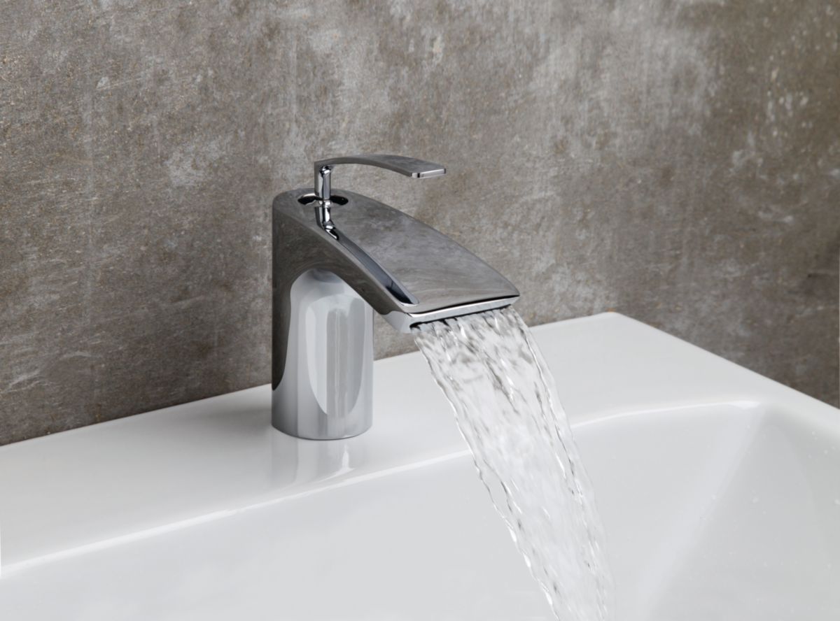 Lavabo monotrou BOLLICINE Chromé réf. BO22051