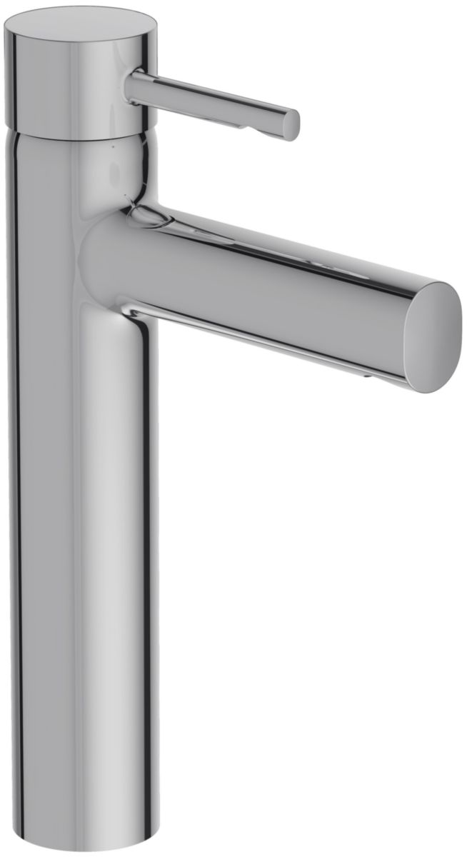 Mitigeur lavabo Cuff réhaussé sans vidage chrome réf. E98299-CP