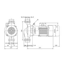 Circulateur Collectif EC veroline-ipl25/80-0,12/2 Réf. 2089570