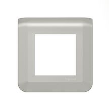 Legrand - plaque de finition Mosaic pour 2 Modules alu Réf. 079302L