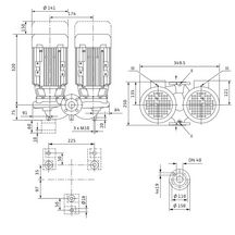 Circulateur Collectif EC verotwin-dpl40/115-0,55/2 Réf. 2089643