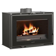 Insert à bois JOYAU 80 VISION HPE turbo anthracite 12KW C07880-06-B Réf. C07880-06-B