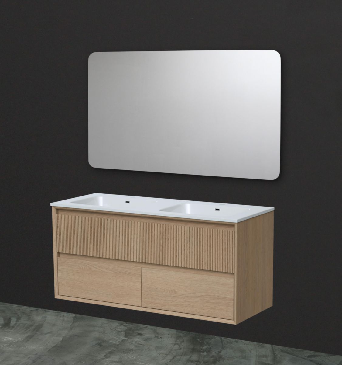 Miroir Alterna Milan 120xh80 cm