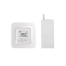 Thermostat pour chaudière ou PAC réversible : 1 sonde d'ambiance + 1 récepteur/a associer au TYDOM 4000 réf : Tybox 5150 Réf : 6050622