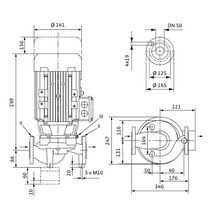 Circulateur Collectif EC veroline-ipl50/120-0,25/4x Réf. 2112395