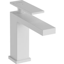 Mitigeur lavabo 110 Tecturis E  CoolStart sans tirette ni vidage Blanc mat Réf. 73012700