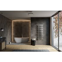 Sèche-serviette eau chaude Blues 379W chromé miroir Réf. BLL050BISIR01NNN