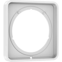 hansgrohe Rosace de compensation carrée 22 mm, Blanc mat