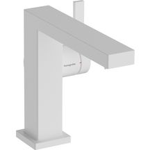 Mitigeur lavabo 110 Tecturis E  Fine CoolStart avec tirette et vidage Blanc mat Réf. 73023700