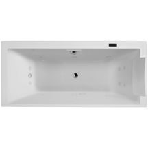 Baignoire Plus Evok 200 X 100 cm hydrojets à droite blanc Réf. E5BB236R-00