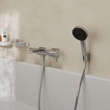 Mitigeur bain-douche Tecturis E  Chromé Réf. 73420000