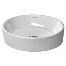 Vasque a poser 44 cm Starck 2 blanc sans trop plein sans pdr Réf. 2321440000