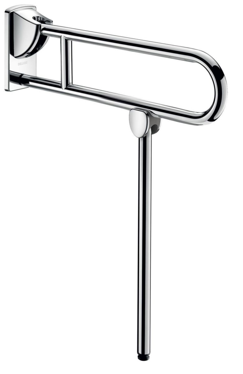 Barre relevable avec béquille D 32 L 650 inox poli brillant réf. 510162P