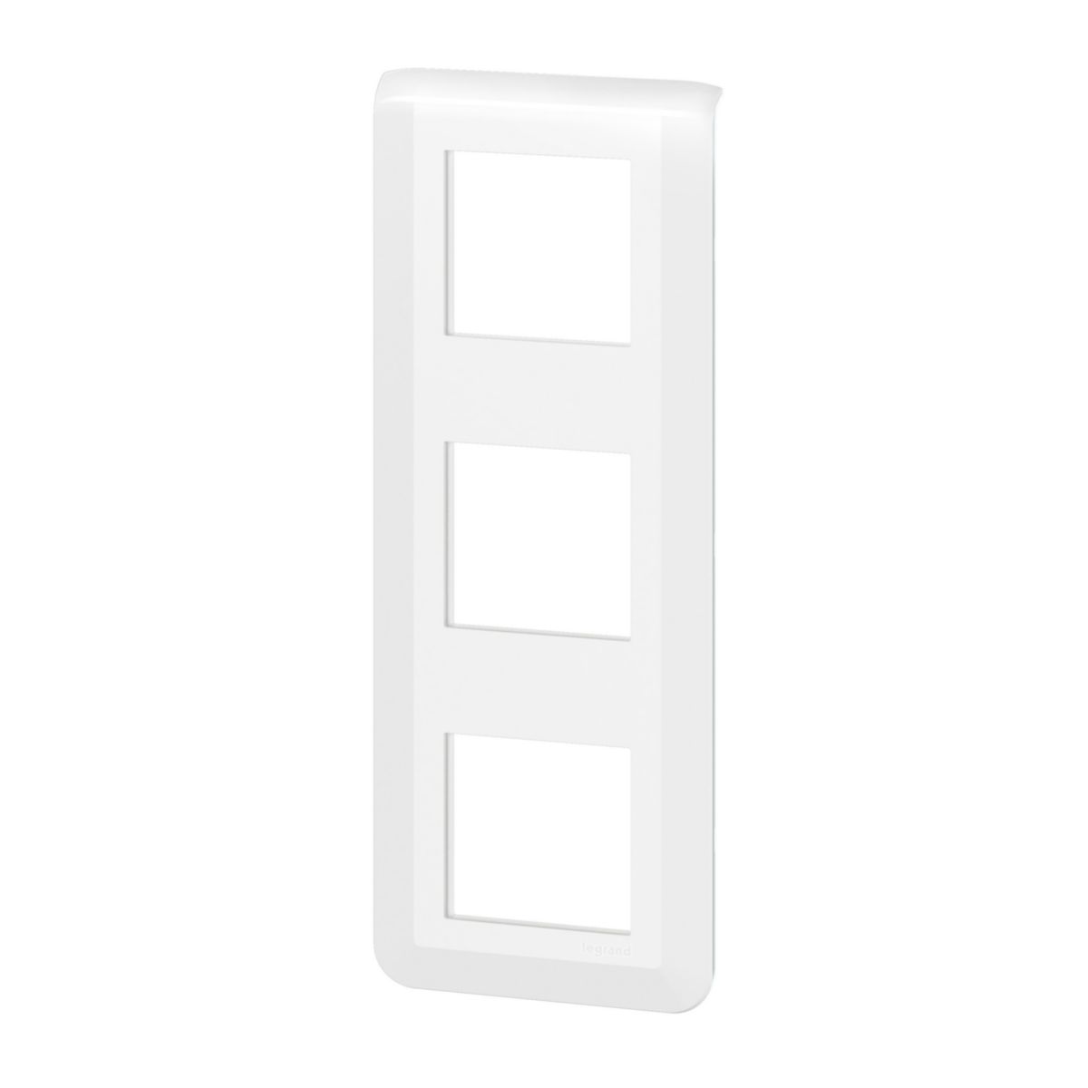 Legrand - plaque de finition verticale Mosaic pour 3 x 2 Modules blanc Réf. 078823L