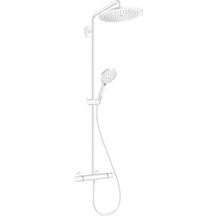 hansgrohe Croma Select S Colonne de douche 280 1jet avec thermostatique, Blanc mat