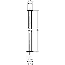 Tubulur schell 50002 longueur 50 cm 8 x 10 CHR GR4