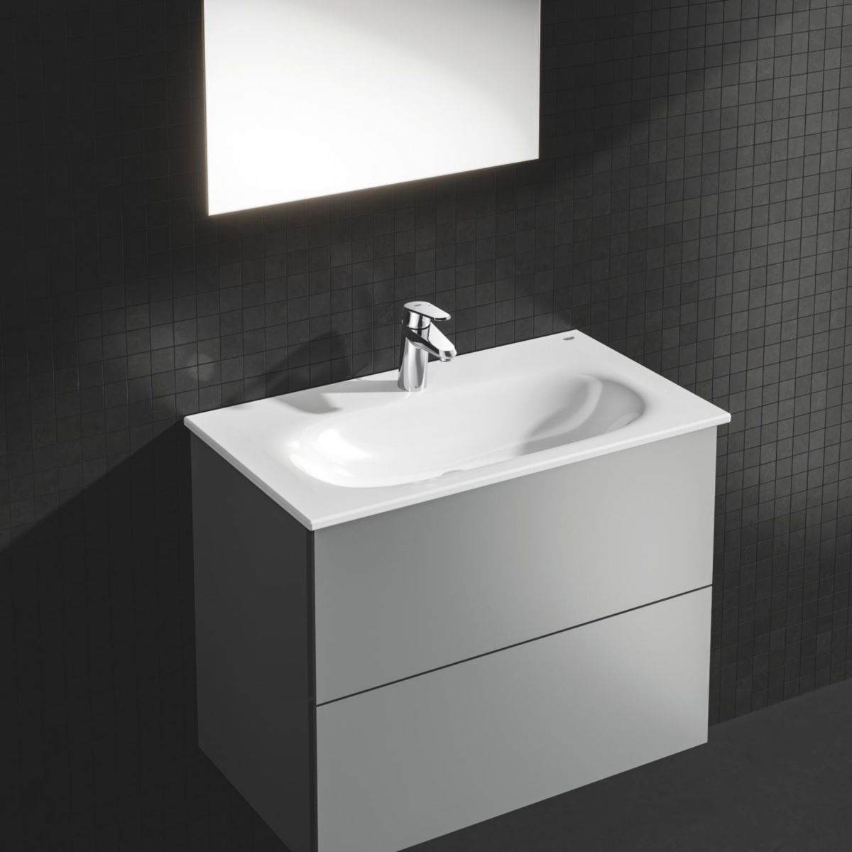 Mitigeur lavabo Eurodisc Cosmopolitan ES 5,7 l/mn Chromé réf. 2338420E