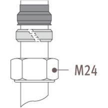 Raccord bicone PRO M24 X 12 réf. 5094.112