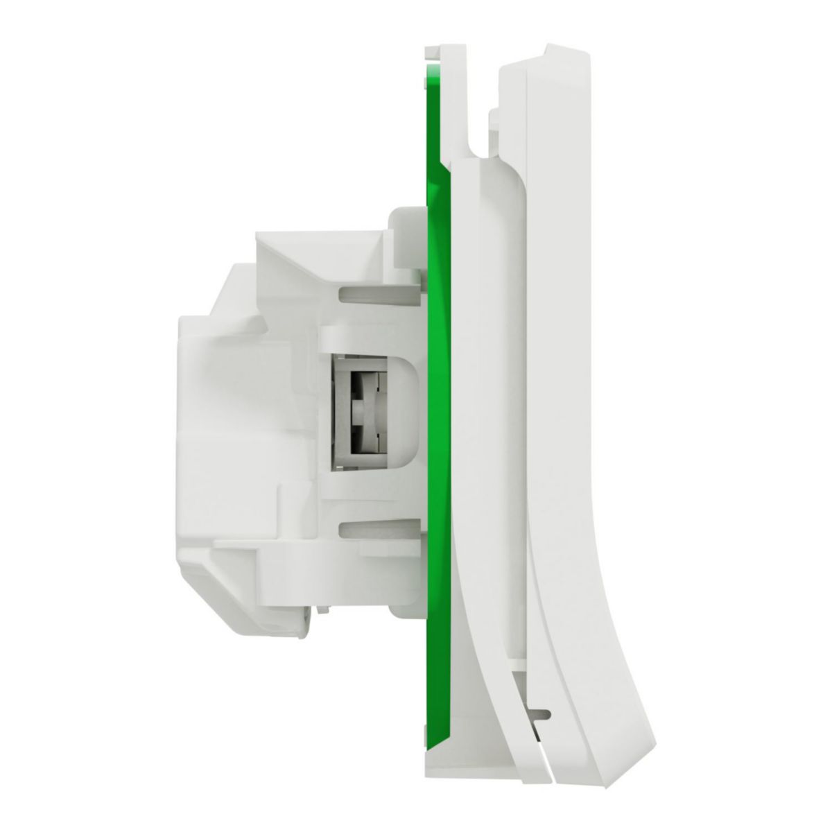 Prise de courant Muréva Styl - 2P+T - connexion par bornes automatiques - MUR39133