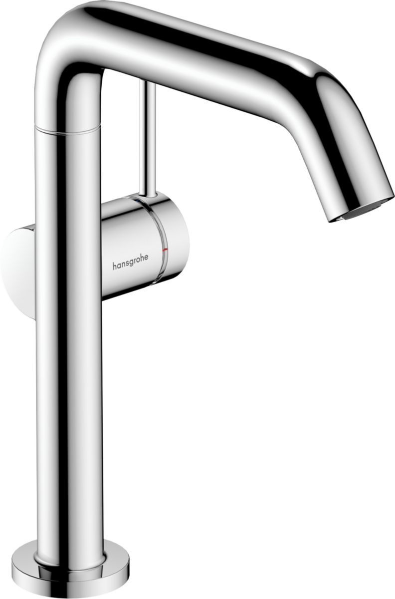 Mitigeur lavabo 210 Tecturis S Fine CoolStart avec bec pivotant et bonde Push-Open Chromé Réf. 73360000