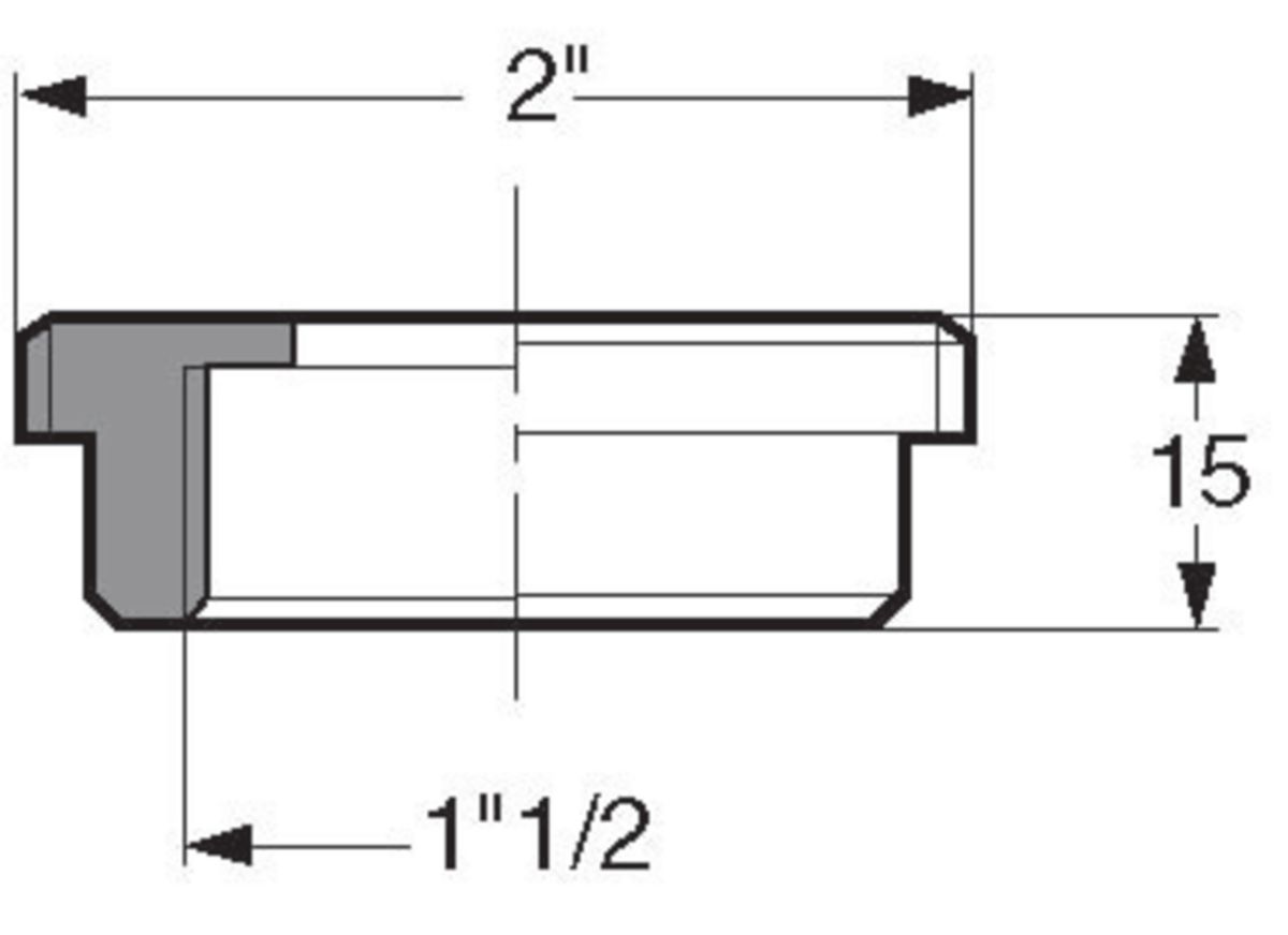 Bague de réduction et joint (la paire) KIT R1 réf. 00GF2775