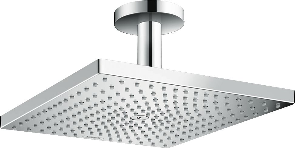 hansgrohe Raindance E Douche de tête 300 1jet EcoSmart avec raccord au plafond, Chromé