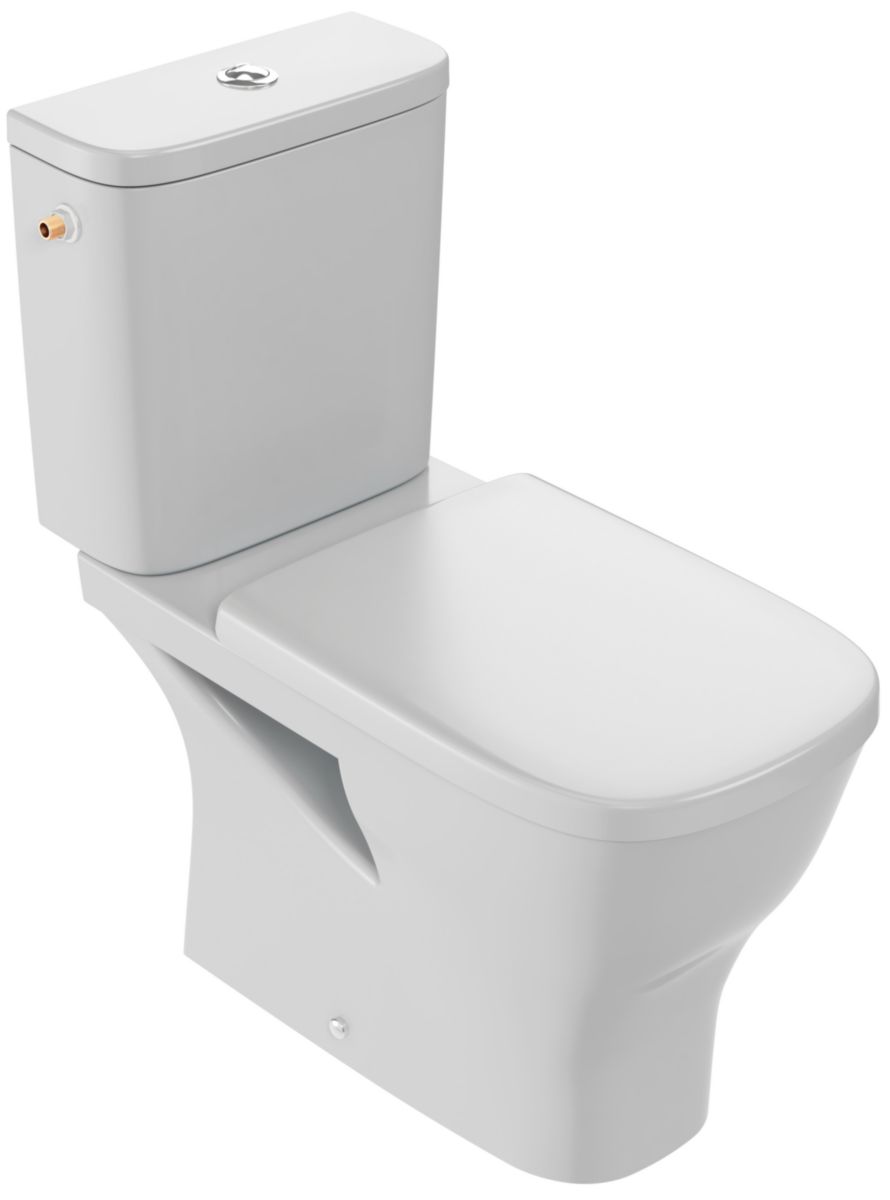 Pack WC STRUKTURA sans bride sortie verticale abattant standard 3 / 6 L Réf. E76009-00