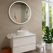 Mitigeur lavabo 240 Tecturis S Fine CoolStart sans vidage Chromé Réf. 73372000