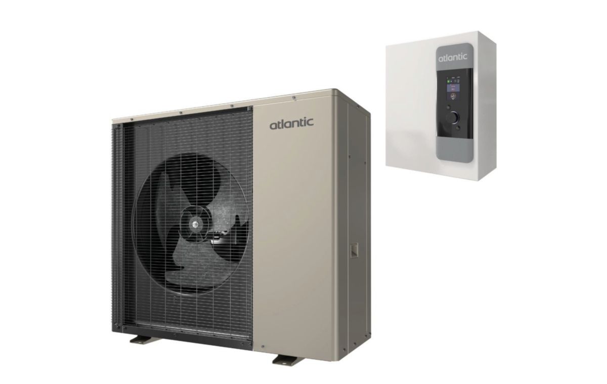 Pompe à chaleur monobloc air/eau compact (60DC) 8 kW monophasée - Fluide R32 - chauffage Réf 526985