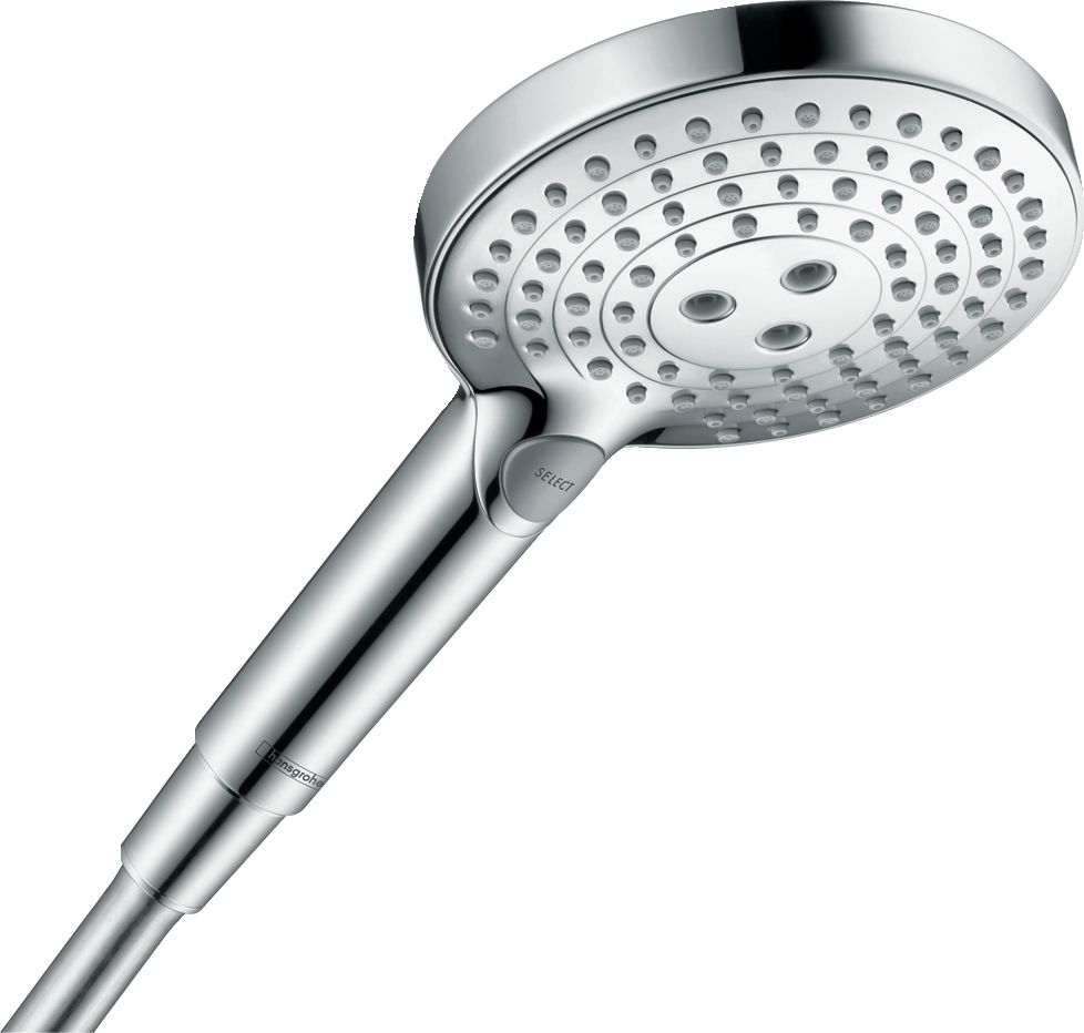 hansgrohe Raindance Select S Douchette à main 120 3jet EcoSmart 9l/min PowderRain, Chrome