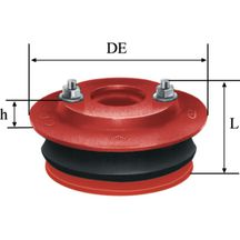 Bouchon expansible SMU S fonte diamètre nominal 150mm Réf. 156839 PAM