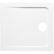 Receveur FLIGHT carré extra-plat 80 x 80 x 4 cm, blanc Réf. E62441-00