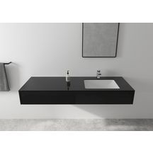 Mitigeur de lavabo 100 Vernis Shape avec tirette et vidage synthétique Chromé Réf. 71561000