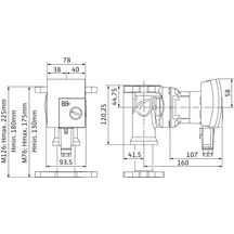 Circulateur Domestique Poly Yonos PICO 25/1-6 à rotor noyé haut rendement téléscopique Réf. 4230952