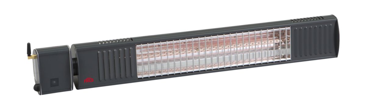 Émetteur infrarouge Infrasmart halogène avec fonctions intelligentes 1500W Gris Réf. IHS15G67