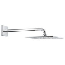 Ensemble douche de tête et bras 422 mm, 1 jet Rainshower F-Series 10" 254 x 254 Chromé 26259000