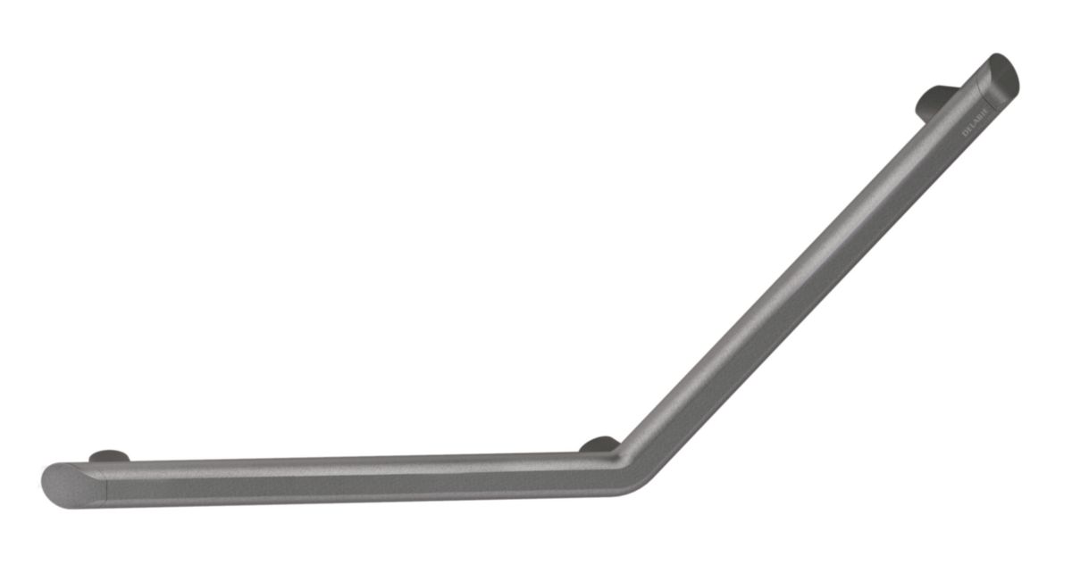 Barre à 135° BE-LINE diamètre 35 400x400 3 points fixes en aluminium anthracite Réf. 511982C