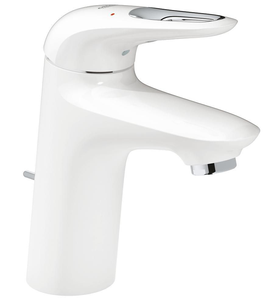 Mitigeur monocommande Lavabo Taille S Eurostyle Blanc/chromé 33558LS3