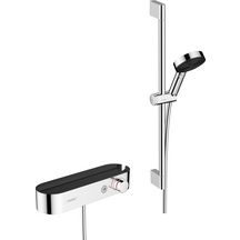 hansgrohe Pulsify Select S Combi douche 105 3jet Relaxation avec barre 65 cm/ShowerTablet Select 400, Chrome