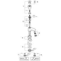 Robinet Costa L 1/2" bec coulé Chromé 20404001