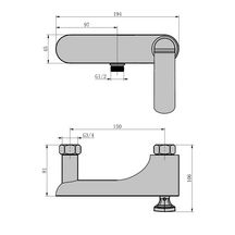 Mitigeur douche ADDICT Réf. ADCR511