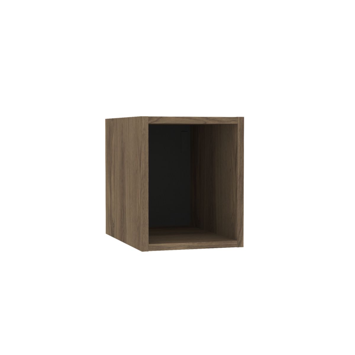 Niche sous vasque Alterna Plénitude longueur 30cm pour meuble 1 tiroir profondeur 44cm Chêne noisette