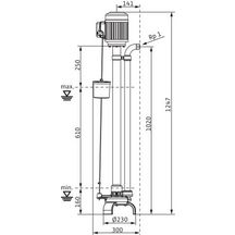 Pompe de relevage eaux claires DRAIN VC 0,37 kW 230V Mono Réf. 2044582