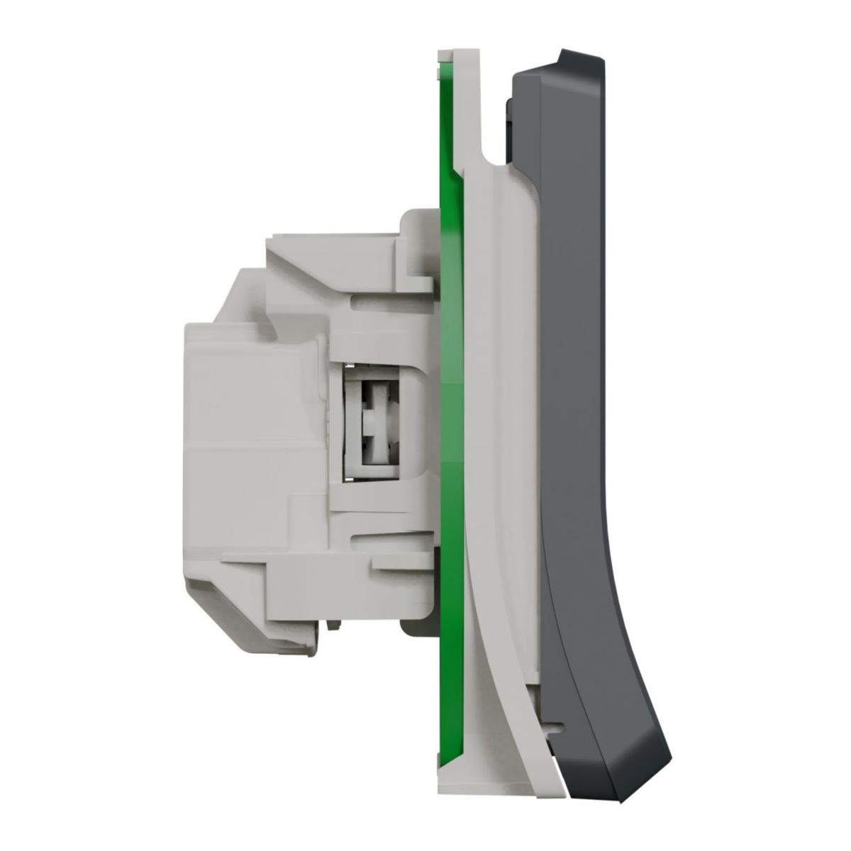 Prise de courant Muréva Styl - 2P+T - connexion par bornes automatiques - MUR36133