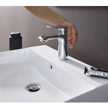 Mitigeur de lavabo METRIS 110 mm, chromé réf. 31080000