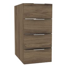 Module sous vasque Alterna Plénitude longueur 30cm 4 tiroirs pour meuble 2 tiroirs profondeur 46cm Chêne noisette