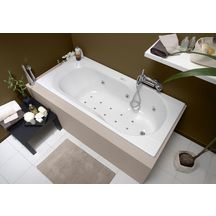 Baignoire balnéo TWINSIDE PREMIUM 75x170cm blanc Réf. 243224